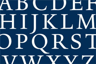 Yale typeface
