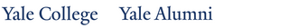 Yale College and Yale Alumni wordmarks